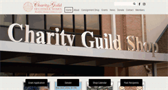Desktop Screenshot of charityguildshop.org
